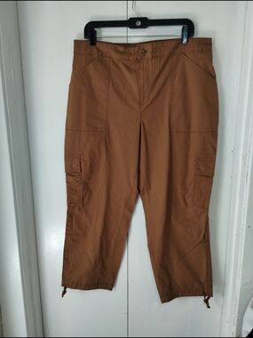 Sanctuary Women's Tan Cargo Capris